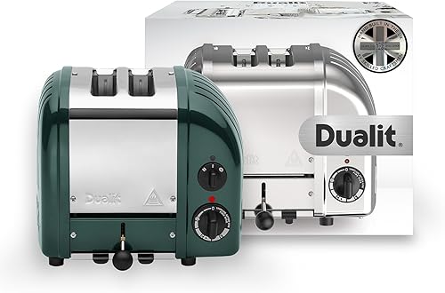 Miniatura 10 de Dualit Tostadora clásica NewGen de 2 rebanadas - Acero inoxidable - Construido a mano en el Reino Unido - Elementos ProHeat reemplazables -