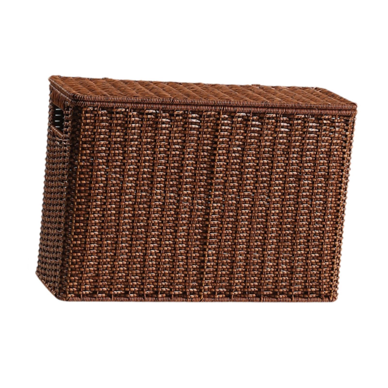Narrow File Holder Narrow and Tall Storage Box for Bathroom Closets Clothing L-image-8