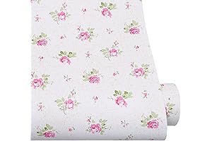 Revamp Your Home with Lush Pink Rose Peel & Stick Wallpaper