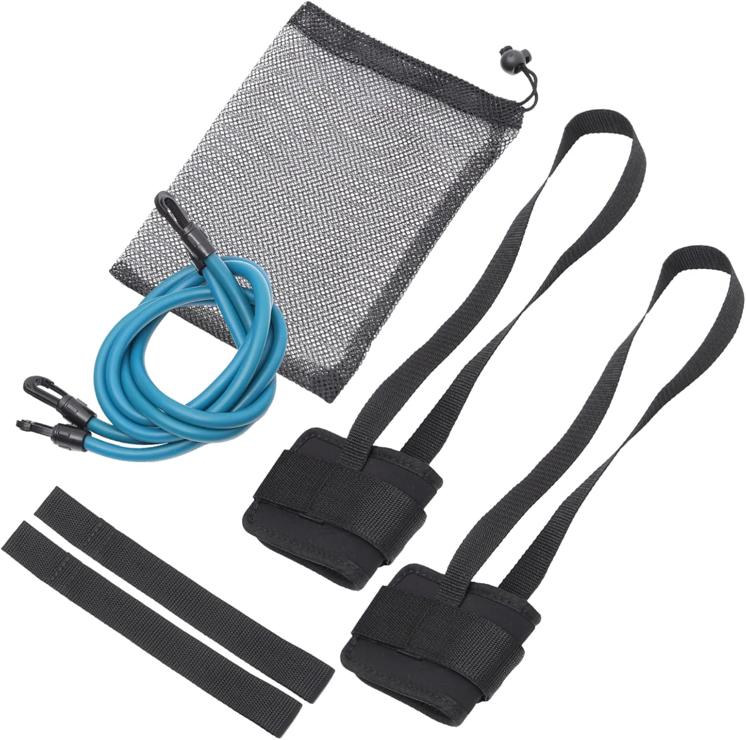 Milisten 1Set Swim Resistance Trainer with Ankle Straps Elastic Bands Straps Swimming Gear for Enhanced Fitness Stroke Improvement