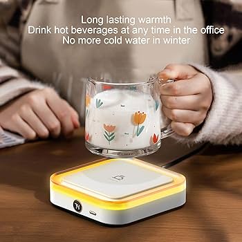 ☆かわいい静音・3温度設定付きコーヒーカップウォーマー ☆かわいい静音・3温度設定付きコーヒーカップウォーマー