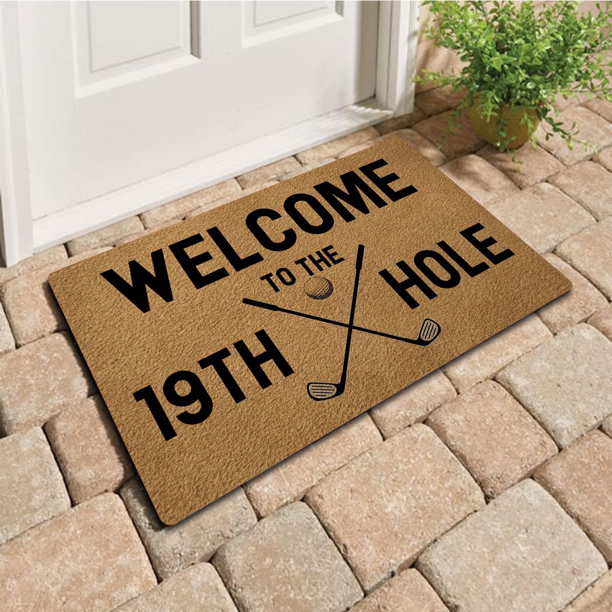 Funny Welcome Mat with Rubber Back 18