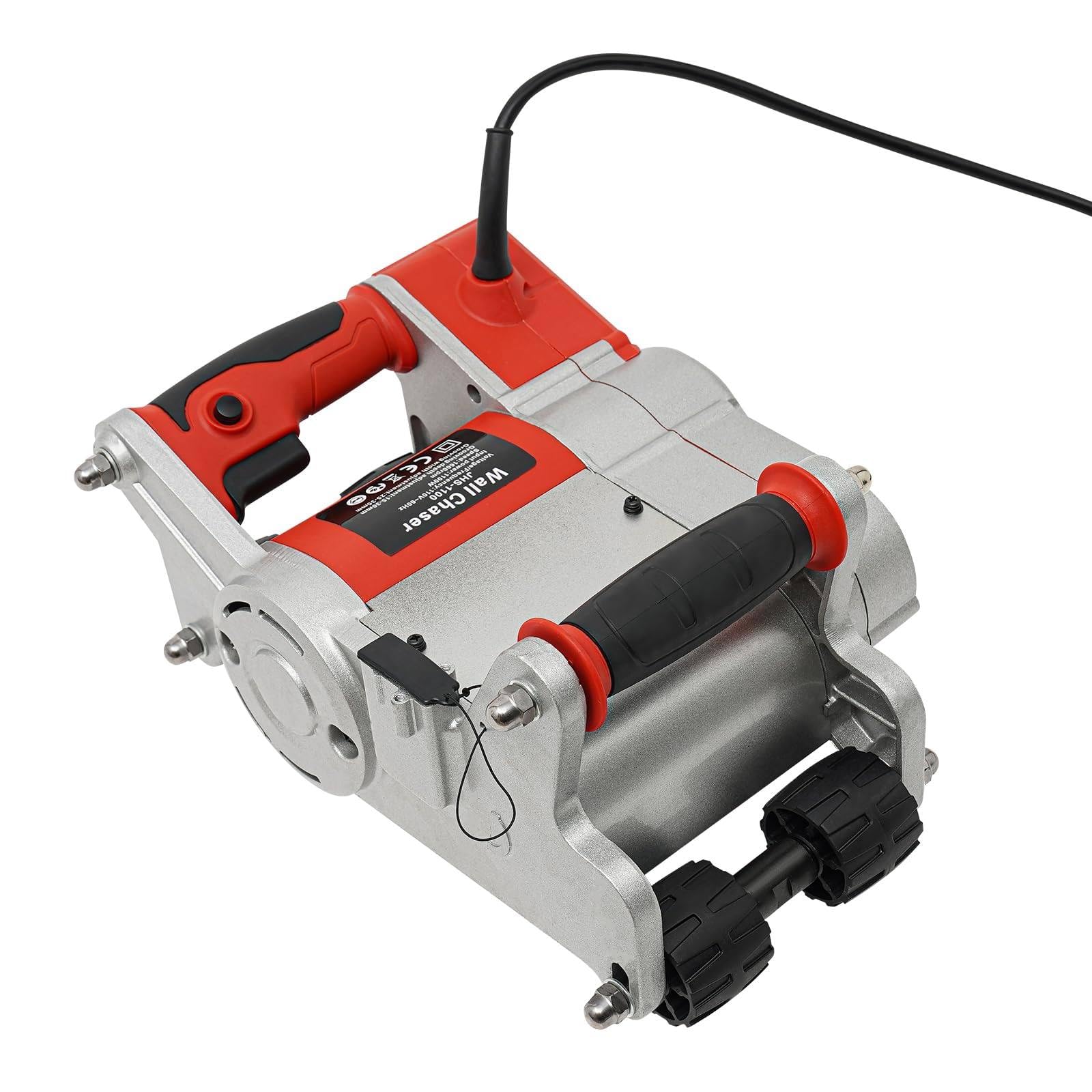 GSHSHOU Electric Wall Chaser 25mm+35mm Blades,1 time Molding Wall Slotting Machine,1100W Wall Groove Cutting Machine Cement Sand Brick Cutter 2000R/MIN 110V