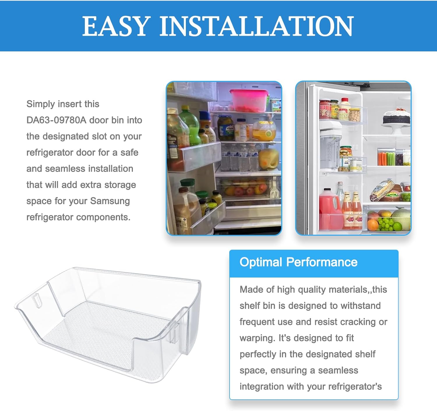 Samsung Refrigerator Door Bin