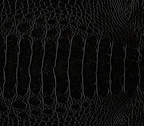 Miniatura 3 de The Yard - Tapicería de piel falsa de cocodrilo de vinilo, 54 pulgadas de ancho, tela (gamuza)
