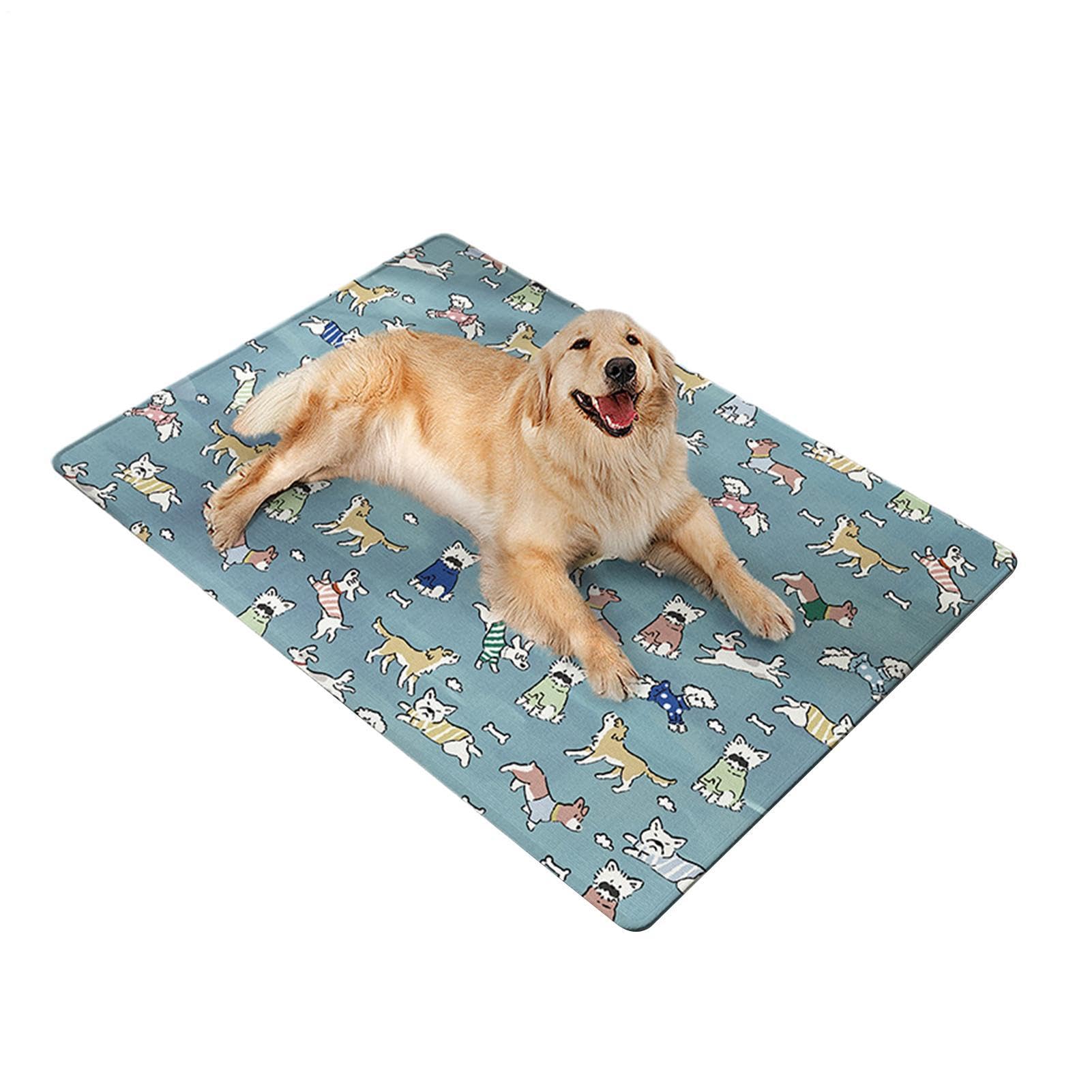 Tapis rafraîchissant chat et chien contre la canicule - Coussin lavable intérieur
