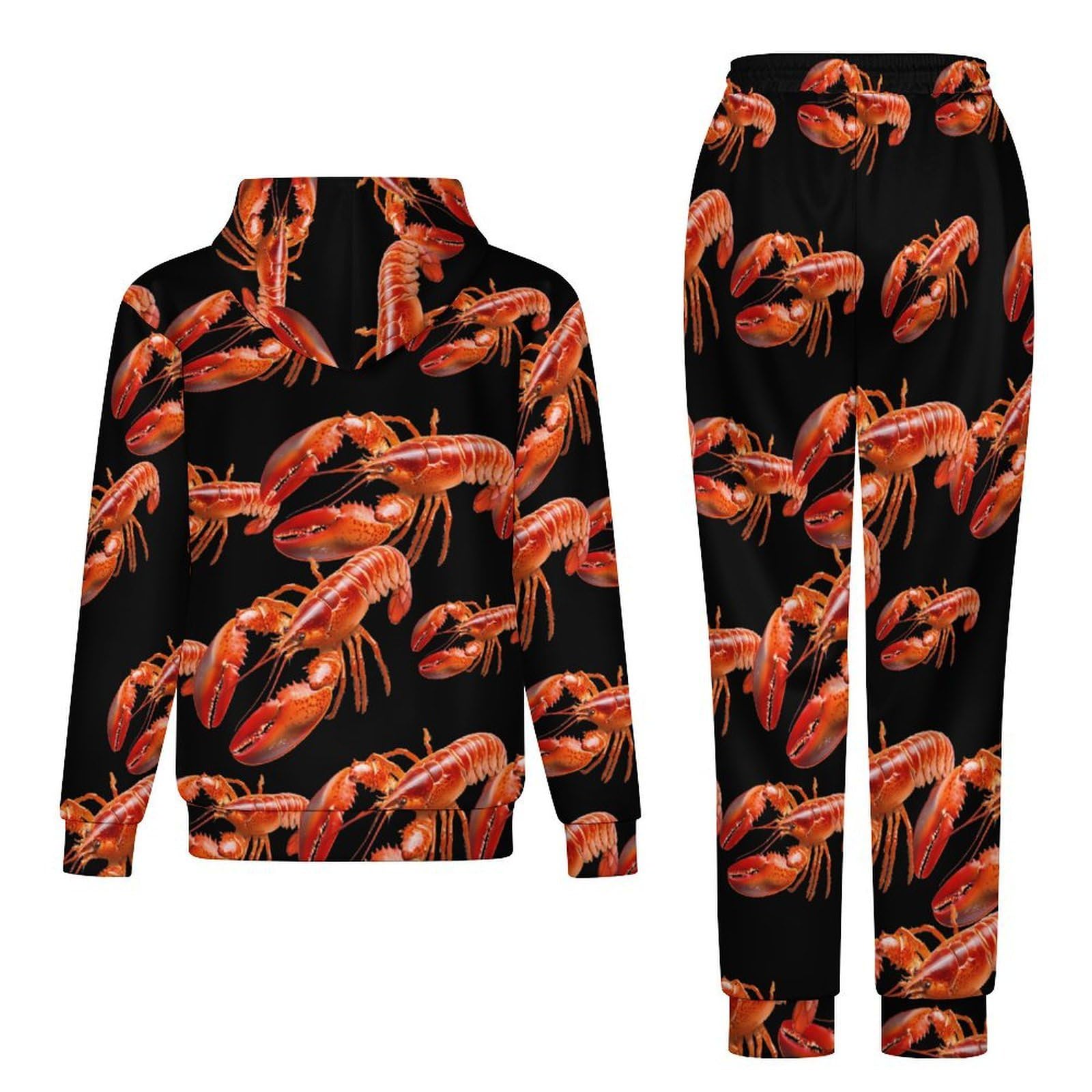 Conjunto de sudadera con capucha para hombre, 2 piezas, estilo casual, cómoda sudadera con capucha