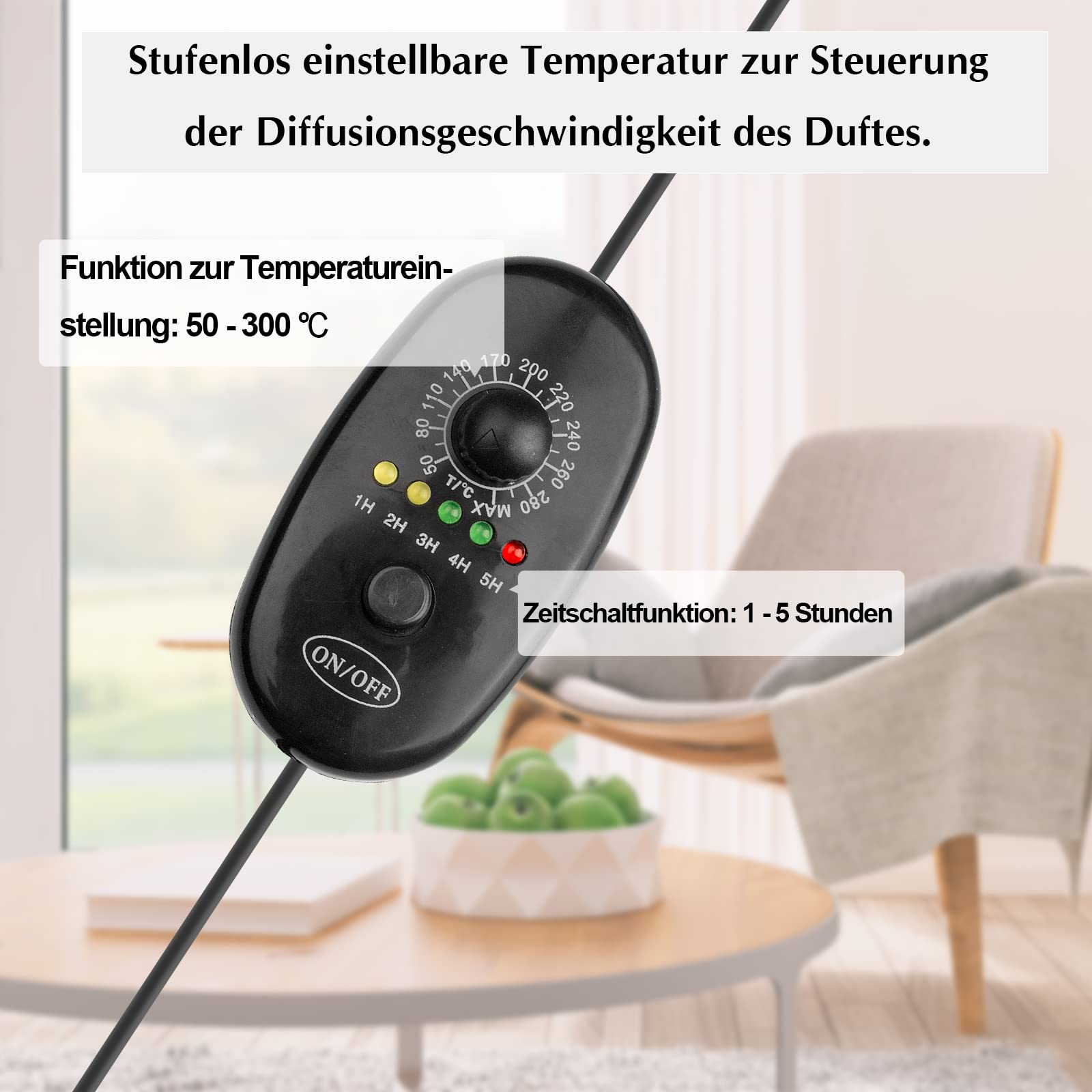 weihrauchbrenner elektrisch, schnell brennendes Harzen oder Weihrauch, Ersatz-Teelichtheizung, Ätherische Öle können erhitzt Werden. Keine offene Flamme, sicherer.