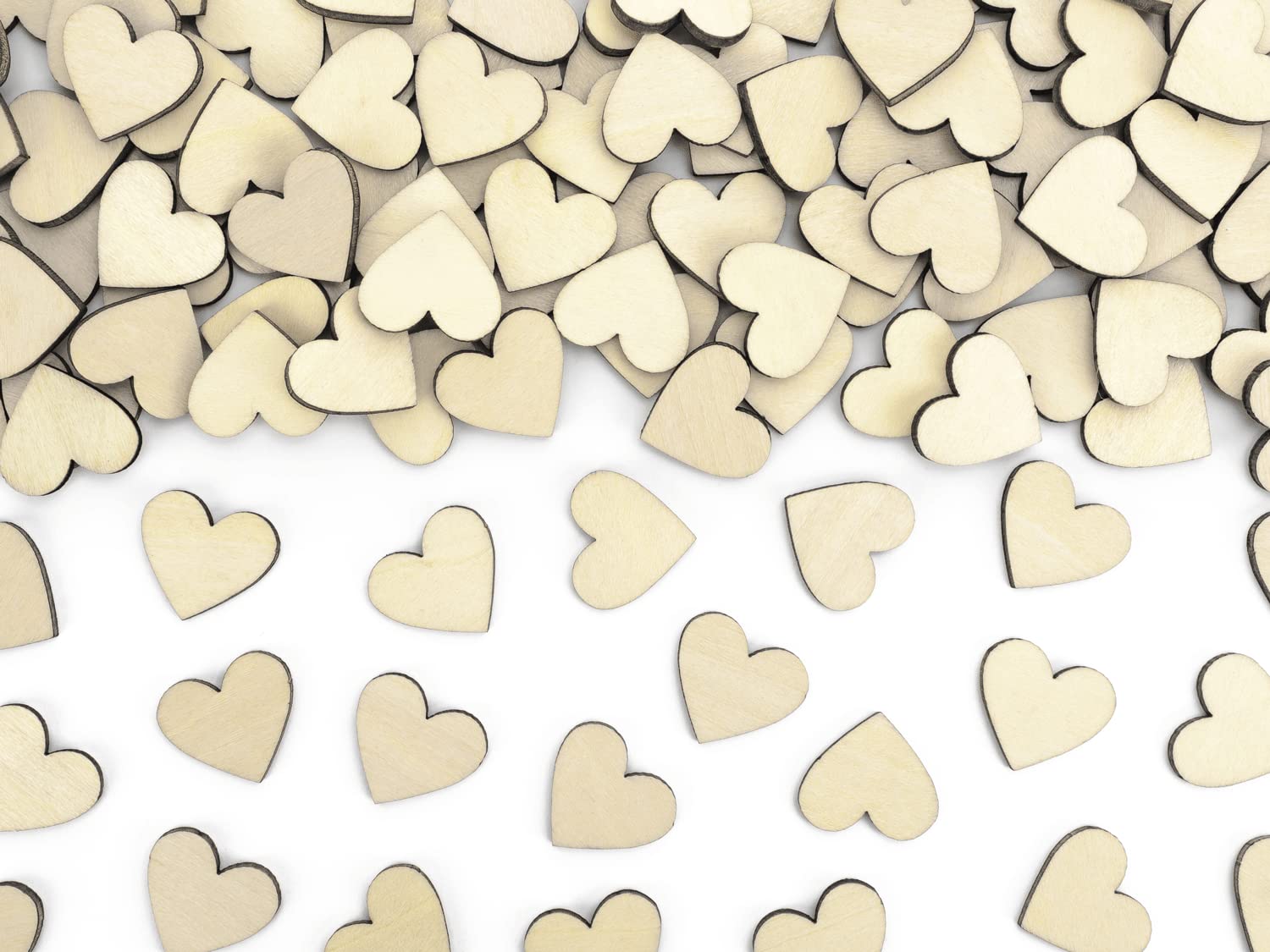 Cuore In Resina Con Due Sfere Di Legno - Decorazione Natalizia Da Appendere - Old & New S.R.L.