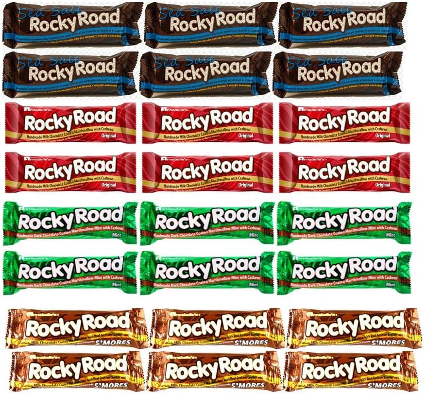 Annabelles Rocky Road SuperVariety Pack 4 Flavors 24 Count