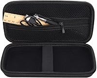 Vista 2 de Estuche para calculadora Ti-84, carcasa rígida de EVA para calculadoras, lápices y regla Texas Instruments TI-84 Plus