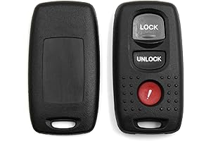 uxcell New 3 Buttons Key Fob Remote Control Case Shell Replacement KPU41794...