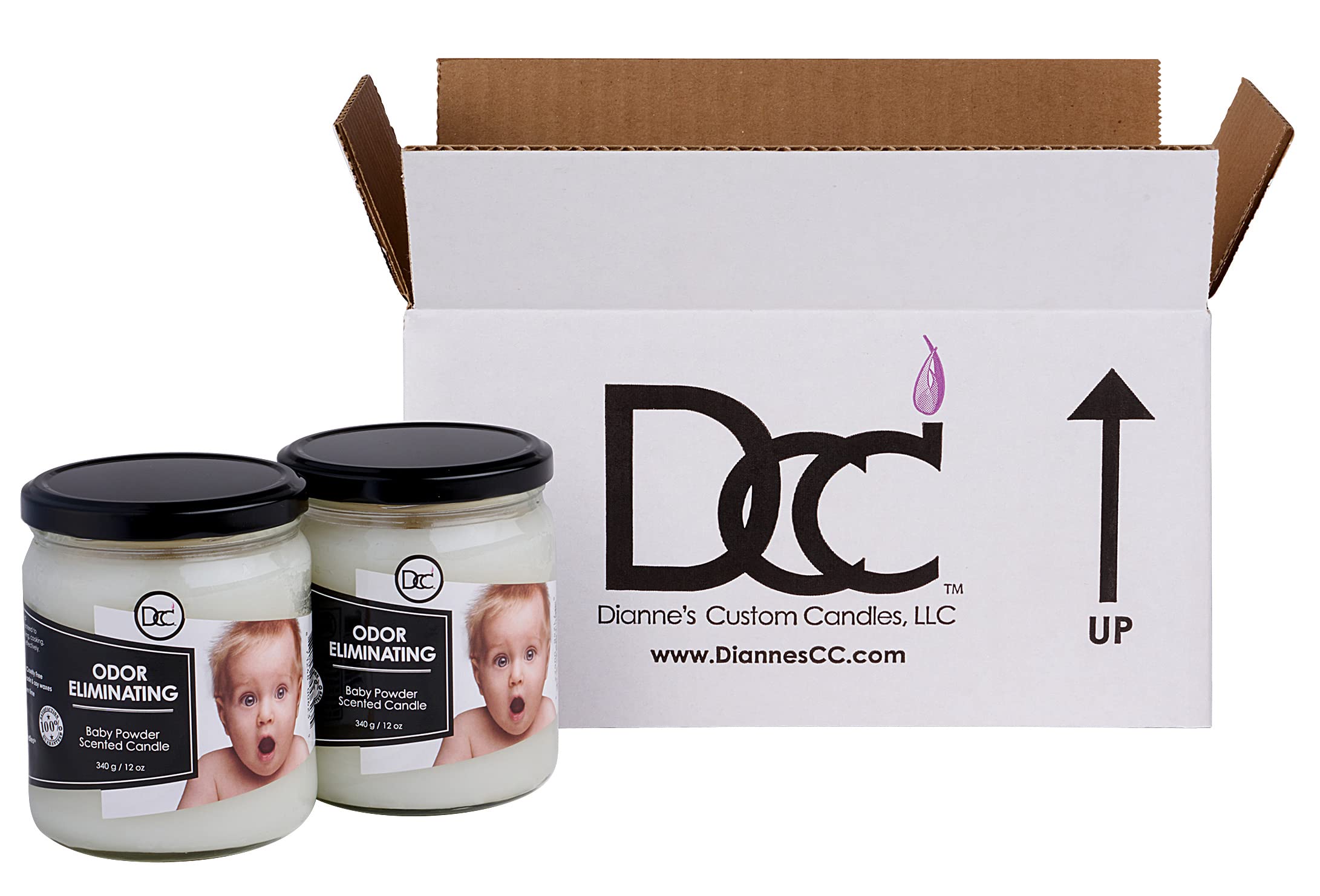 アロマキャンドル ベビーパウダーの香り