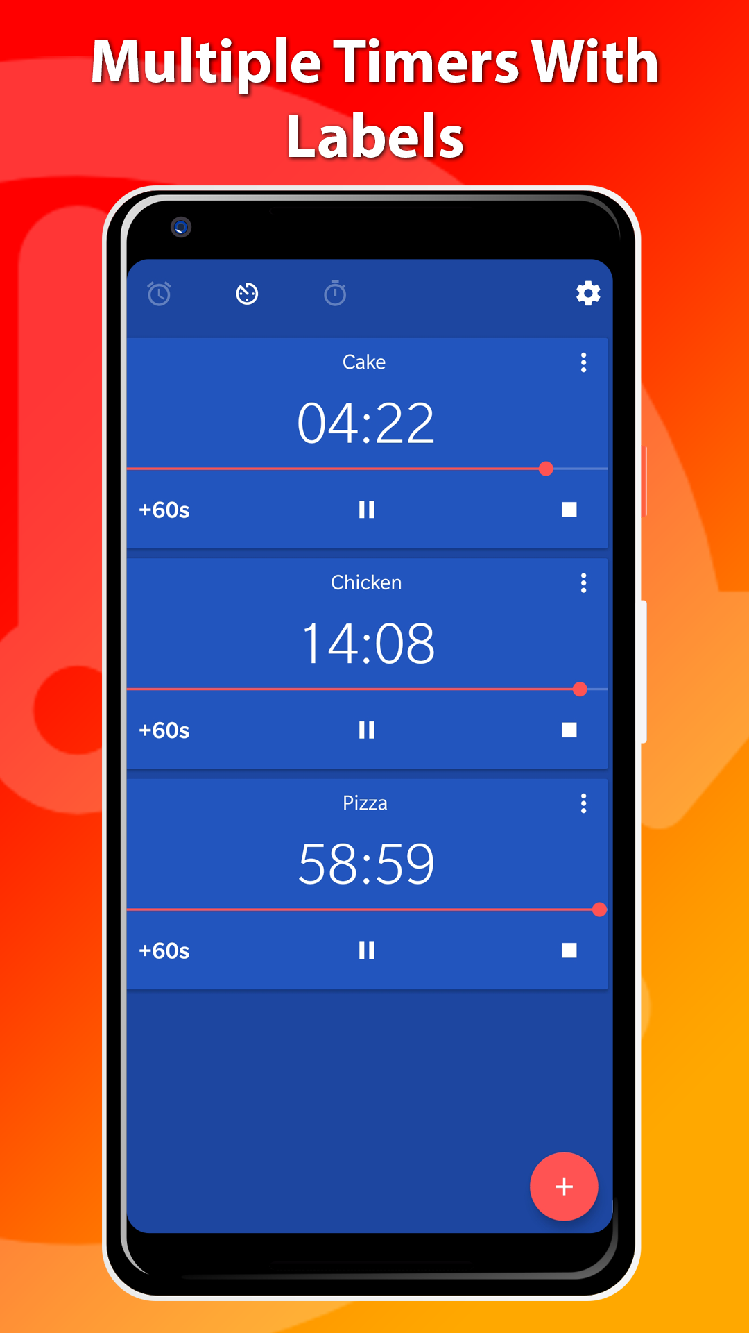 OneClock Alarm Set multiple alarms with one click! App on Amazon