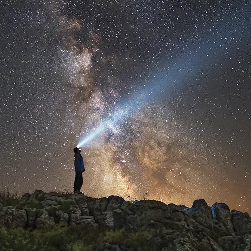 Miniatura 5 de POWERCAP LED EXP200 - Sombrero de faro de alta calidad, ultra brillante, manos libres, iluminado, con pilas, color negro (HLH-1606)