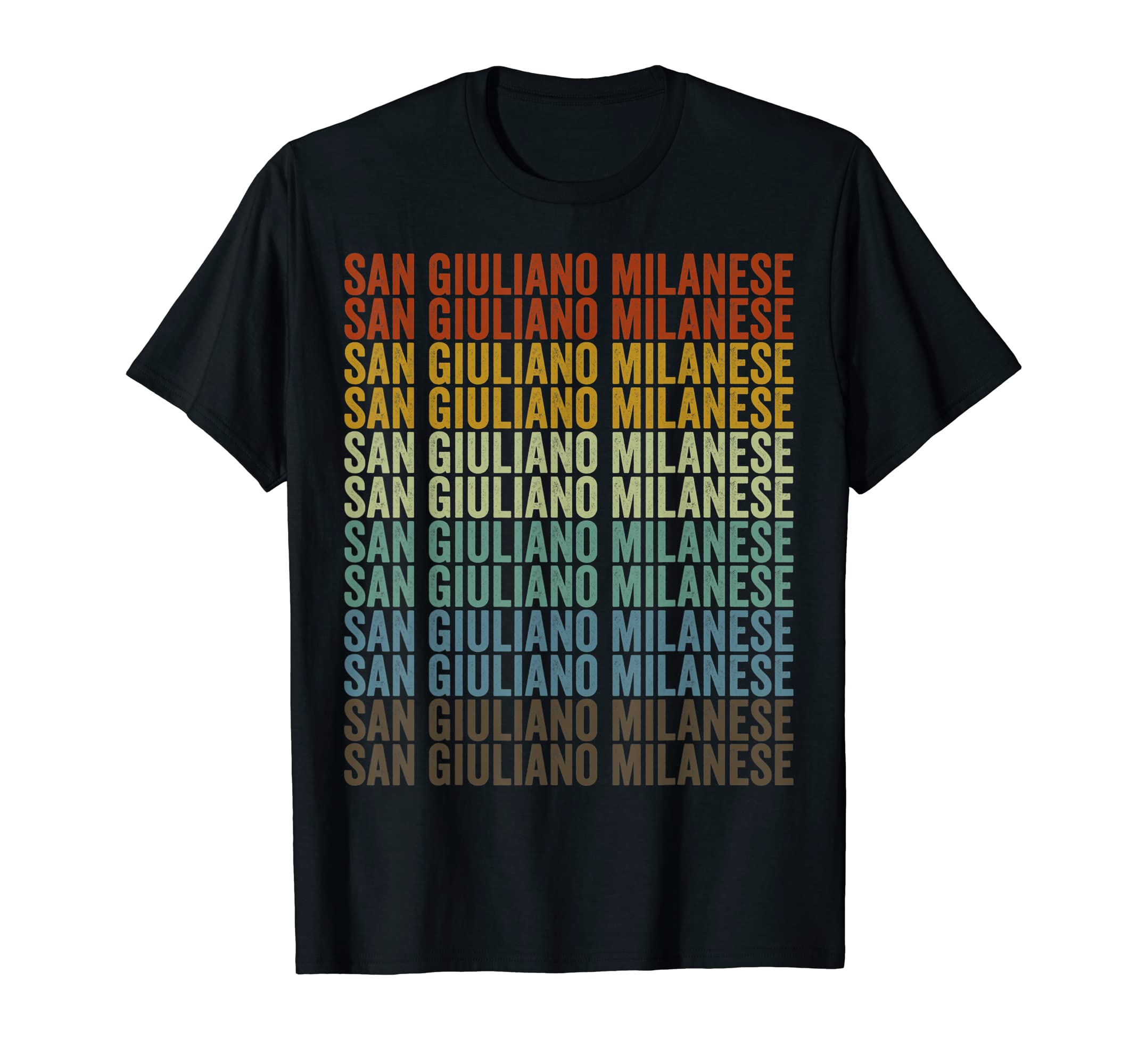 San Giuliano Milanese Retro City T-Shirt