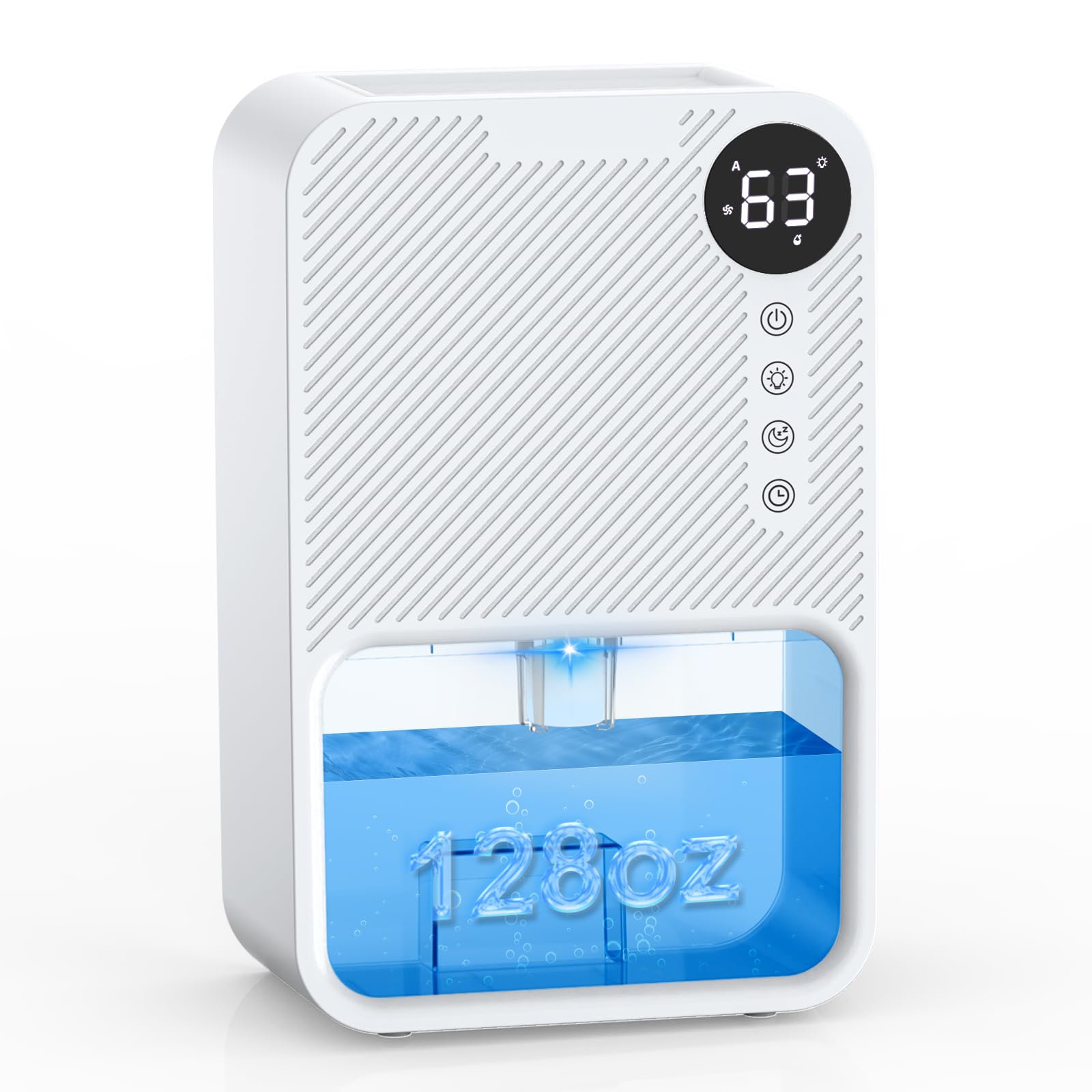 Dehumidifiers for Home, 128 OZ Visible Water Tank, 600 sq.ft Dehu...