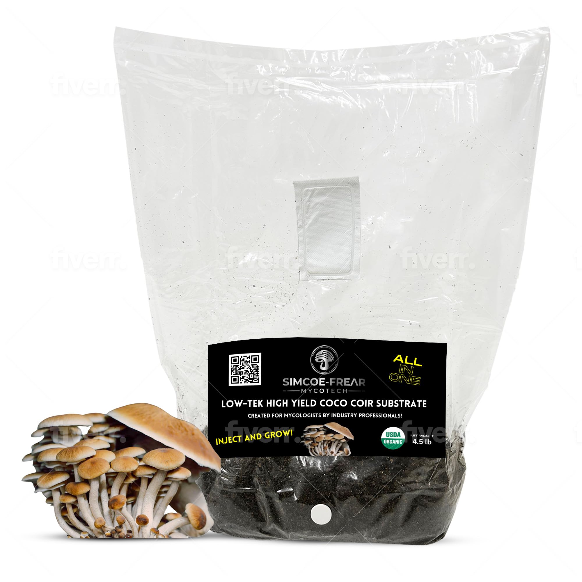 Simcoe-Frear Mycotech All in One Grow Bag