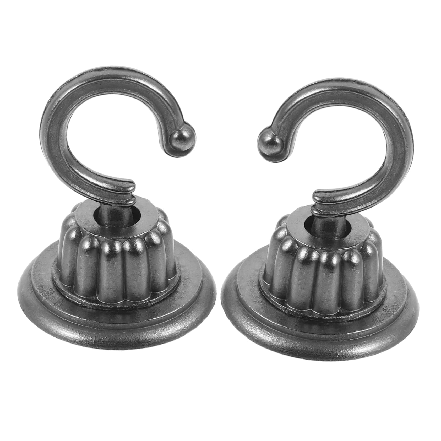 TOYANDONA 4 Ensembles Crochets De Plafond Zinc Alliage De Crochets Suspendus pour Plantes pour Orchids Et Décorations Installation Facile Et Durable 2 Pièces * 4
