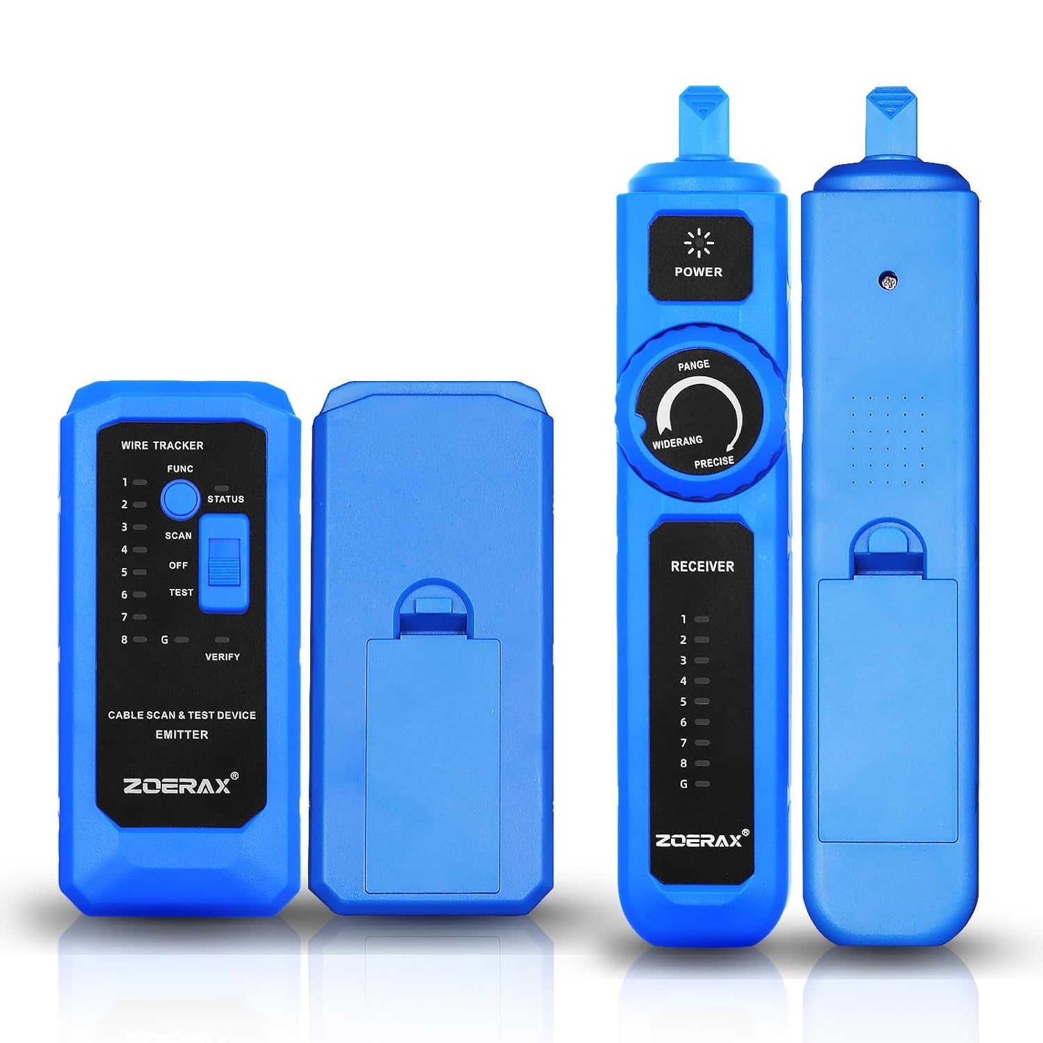 Wire Tracer, Network Cable Tester Multi-Function with Cat5 Cat6/RJ45 RJ11 Ethernet Cable Tester Network Tester LAN Network Tool