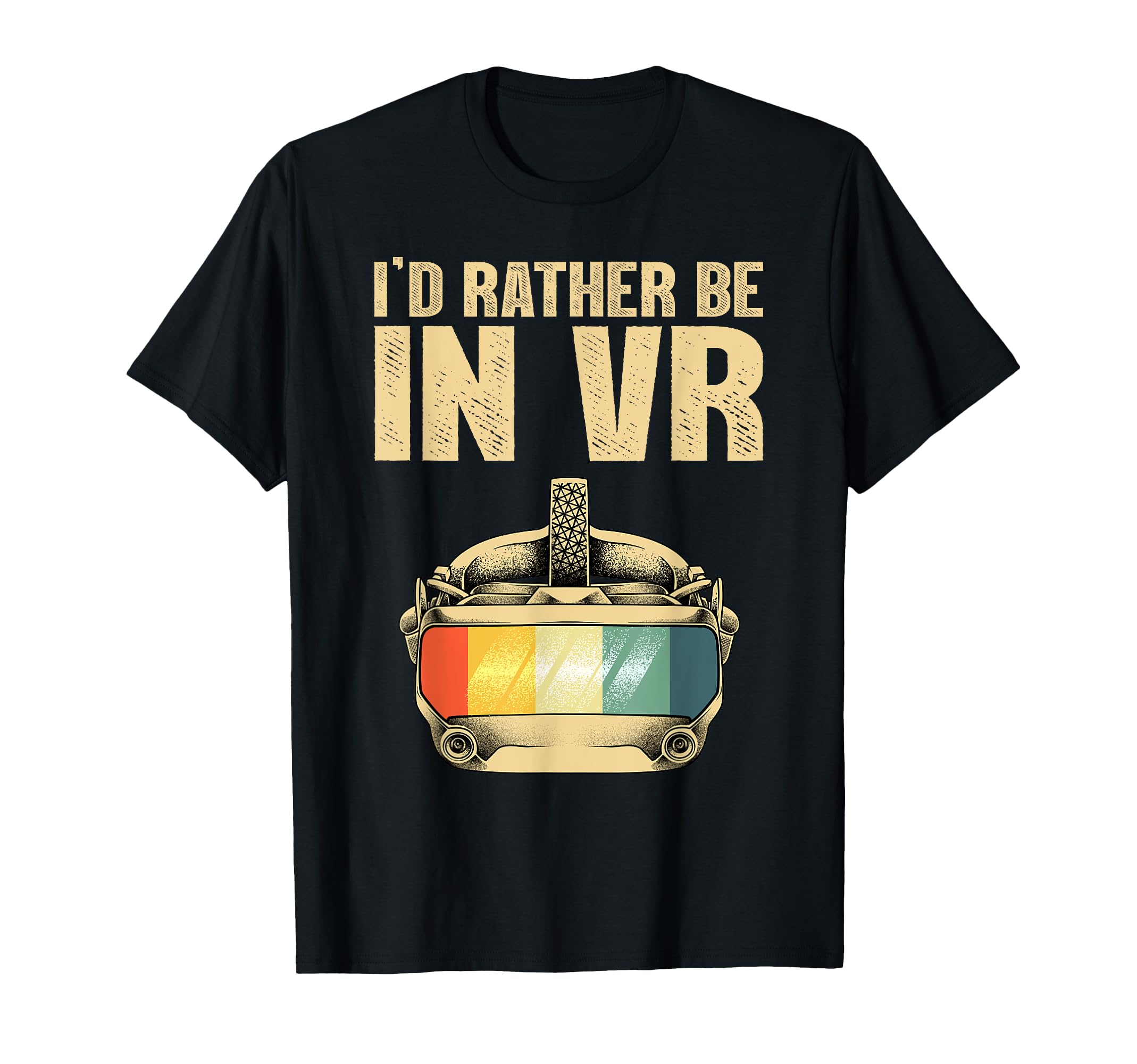 Best Virtual Reality Art For Men Women Kids Goggles VR Gamer T-Shirt