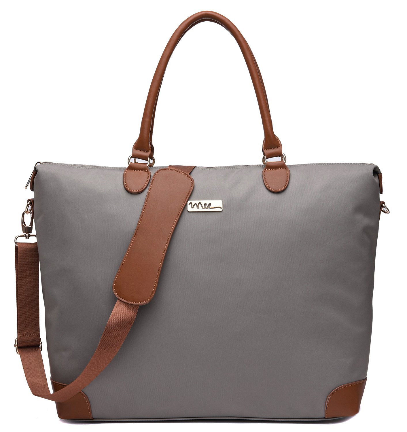 NNEE Large Oversized Water Resistance Nylon Tote Bag With Multiple Pocket Design