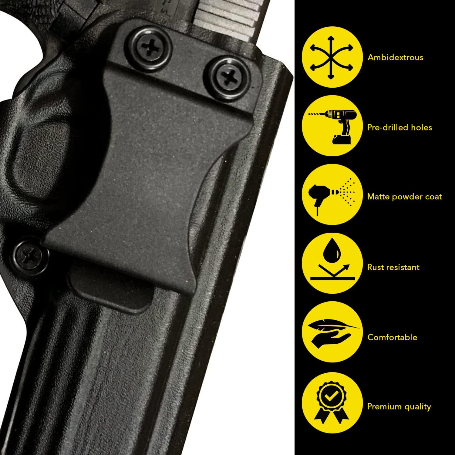 Holster Clip 1.5" (5 Pk)