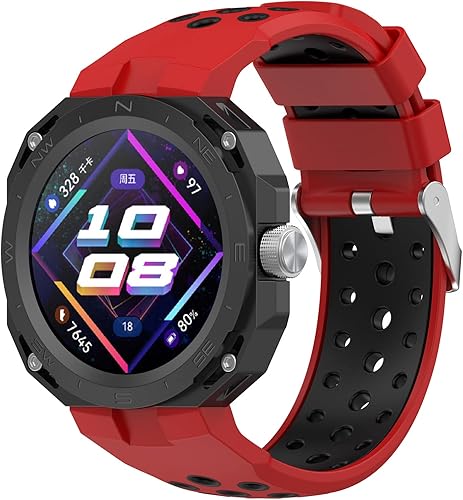 Miniatura 2 de Correas de reloj compatibles con Huawei Watch GT Cyber Smartware, correa de reloj flexible de silicona suave deportiva para Huawei Watch GT Cyber