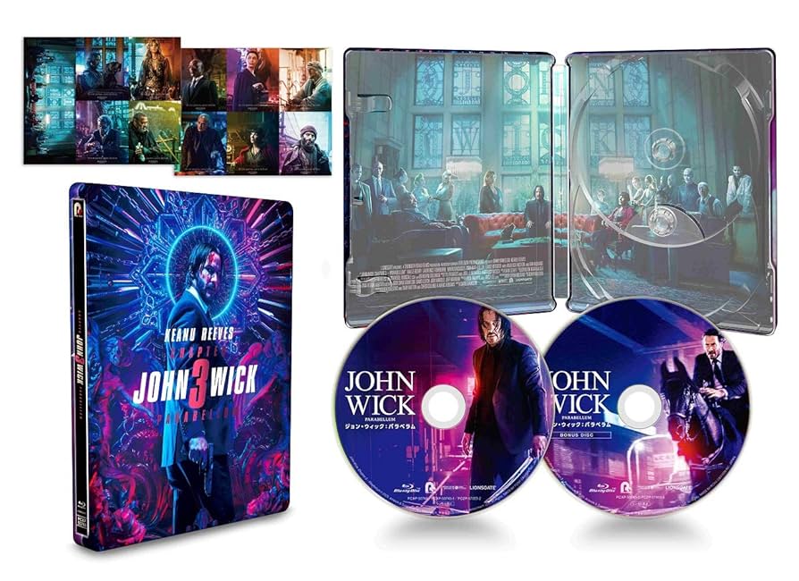 ジョン・ウィック : パラベラム コレクターズ・エディション スチールブック仕様 (特典なし) [Blu-ray] Amazon.co.jp: ジョン・ウィック : パラベラム コレクターズ