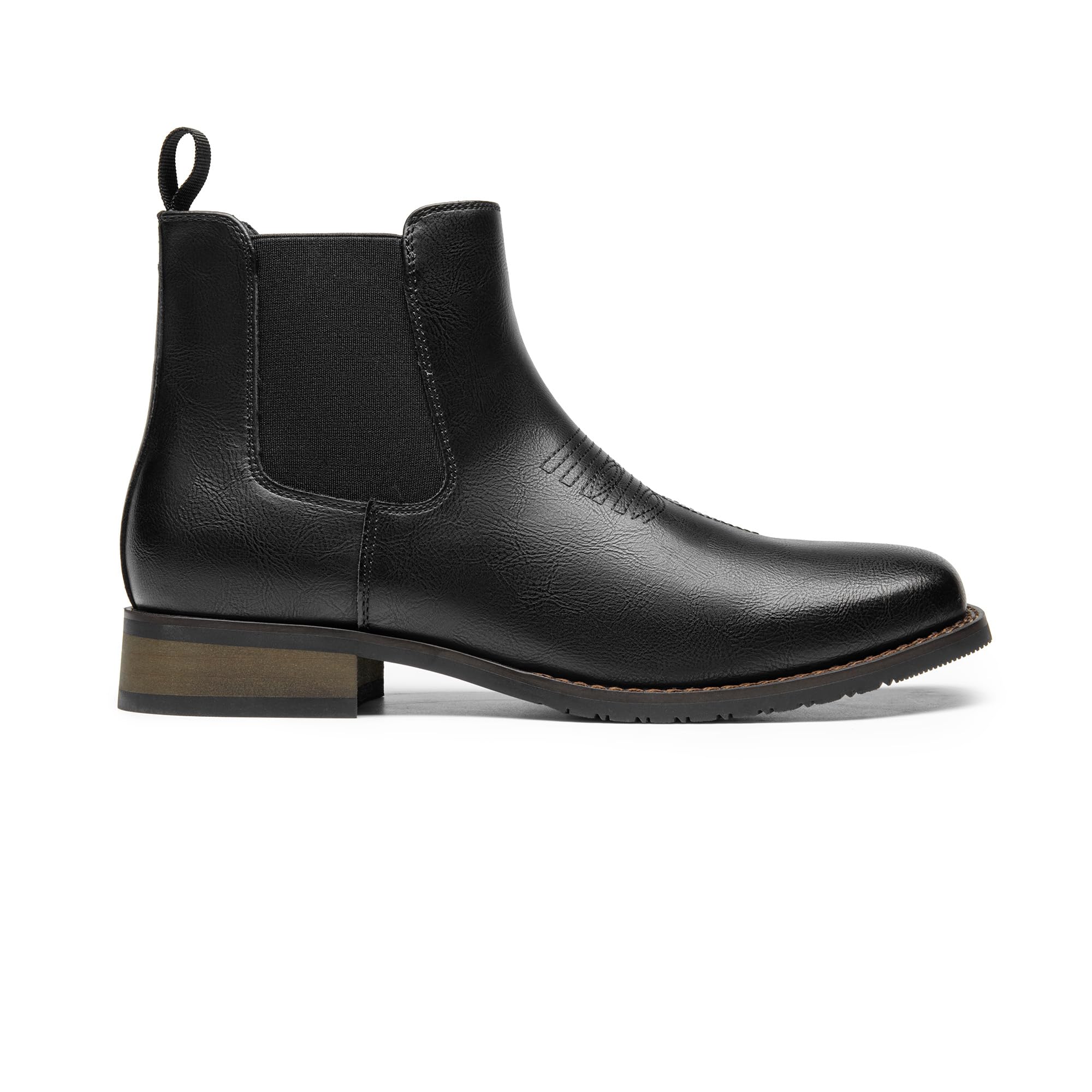 Bruno Marc Botas de hombre Chelsea Botas Botines Botas con Suela de Goma