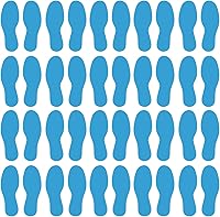 Vista 75 de LiteMark Calcomanías de vinilo para piso, calcomanías de línea para suelo de aula, oficinas, bailes, eventos, marcadores de puntos duraderos