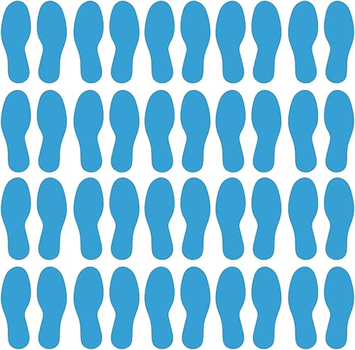 Vista 145 de LiteMark Calcomanías de vinilo duraderas con acabado brillante, tamaño mediano de 9 pulgadas, ideal para suelos, techos, paredes y la mayoría