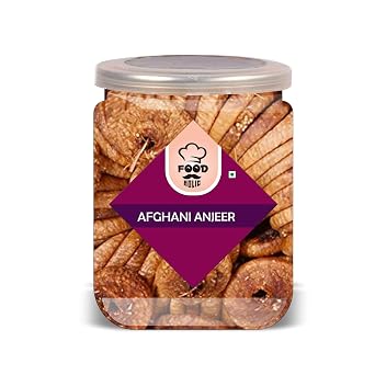 FOOD HOLIC Afghani Anjeer 300 Gram Airtight Container