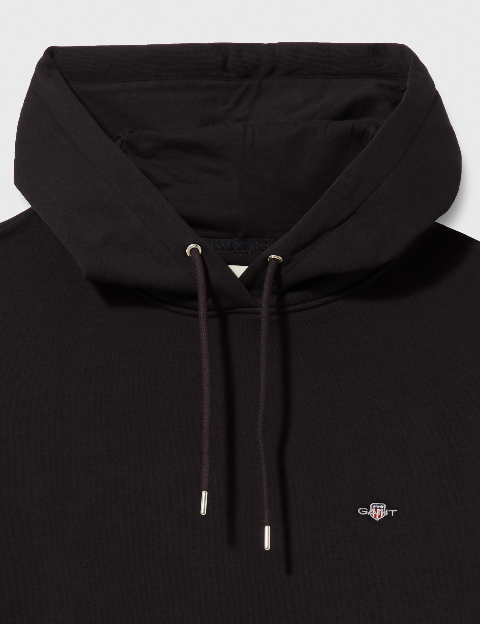 GANT Sudadera con Capucha para Mujer Shield, Negro, XXL