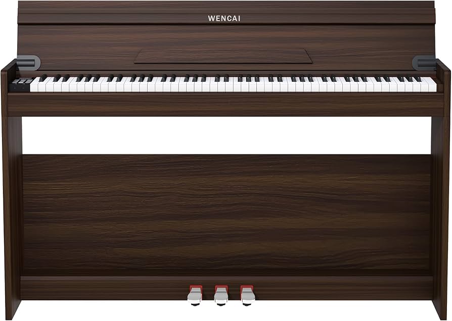 Amazon | WENCAI 電子ピアノ 88鍵 ハンマーアクションピアノ 木製 Amazon | WENCAI 電子ピアノ 88鍵 ハンマーアクションピアノ 木製