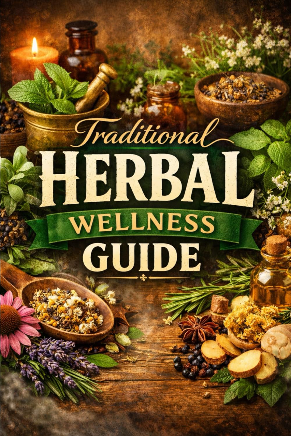 Traditional Herbal Wellness Guide: An Educational Guide to the Historical Uses of Healing Herbs (The Natural Healing Flow Herbal Series)