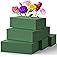 Upgraded 6 Pack Floral Flower Foam Blocks, Green Plant Foam for Flower Arrangements, Wet & Dry Florist Foam Styrofoam for Fre
