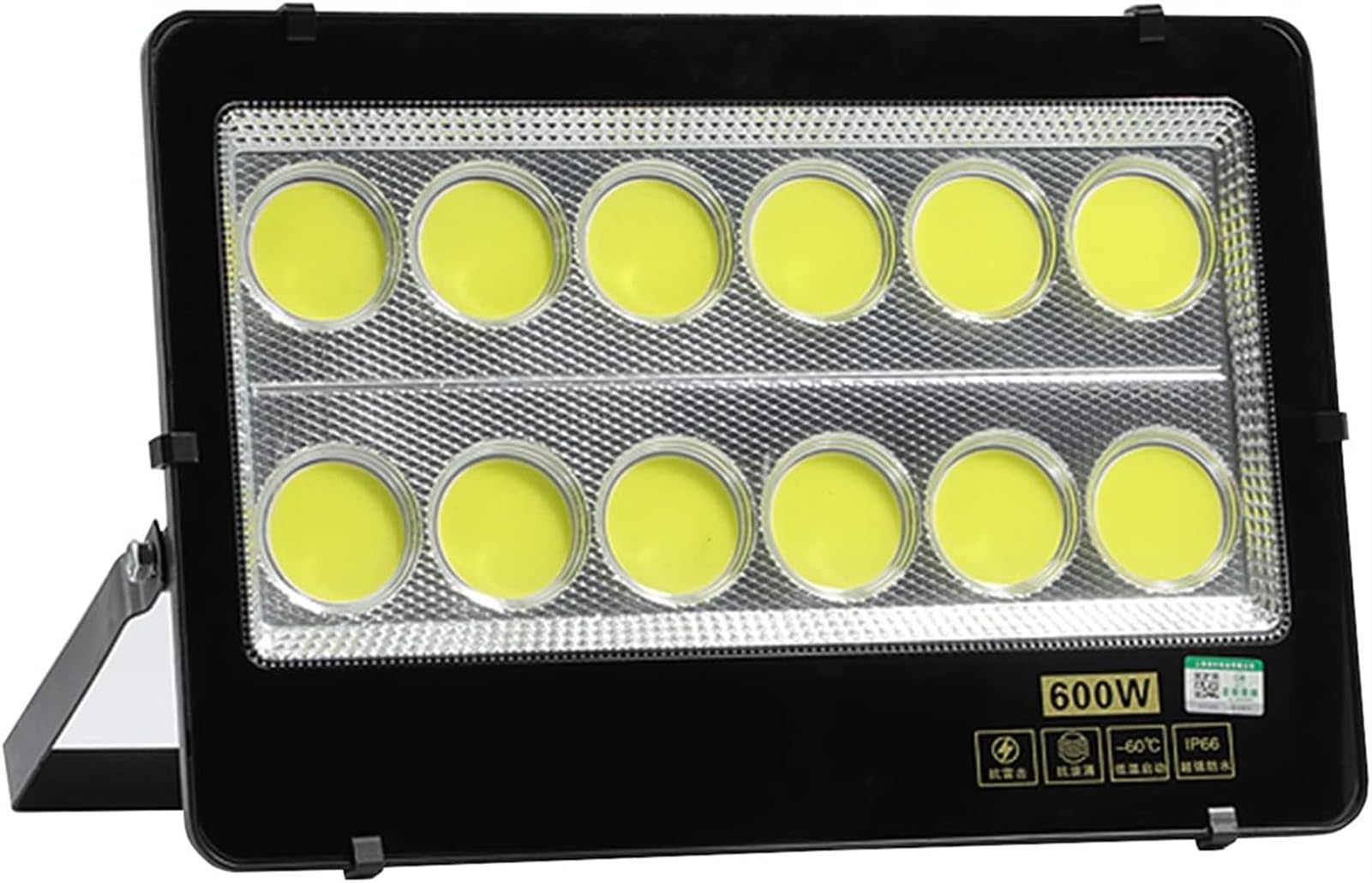 OPFdfhDFH Floodlights, LED Floodlight Outdoor Super Bright, Security Lights 180° Adjustable Spot Light, Positive White Work Lighting(600W)