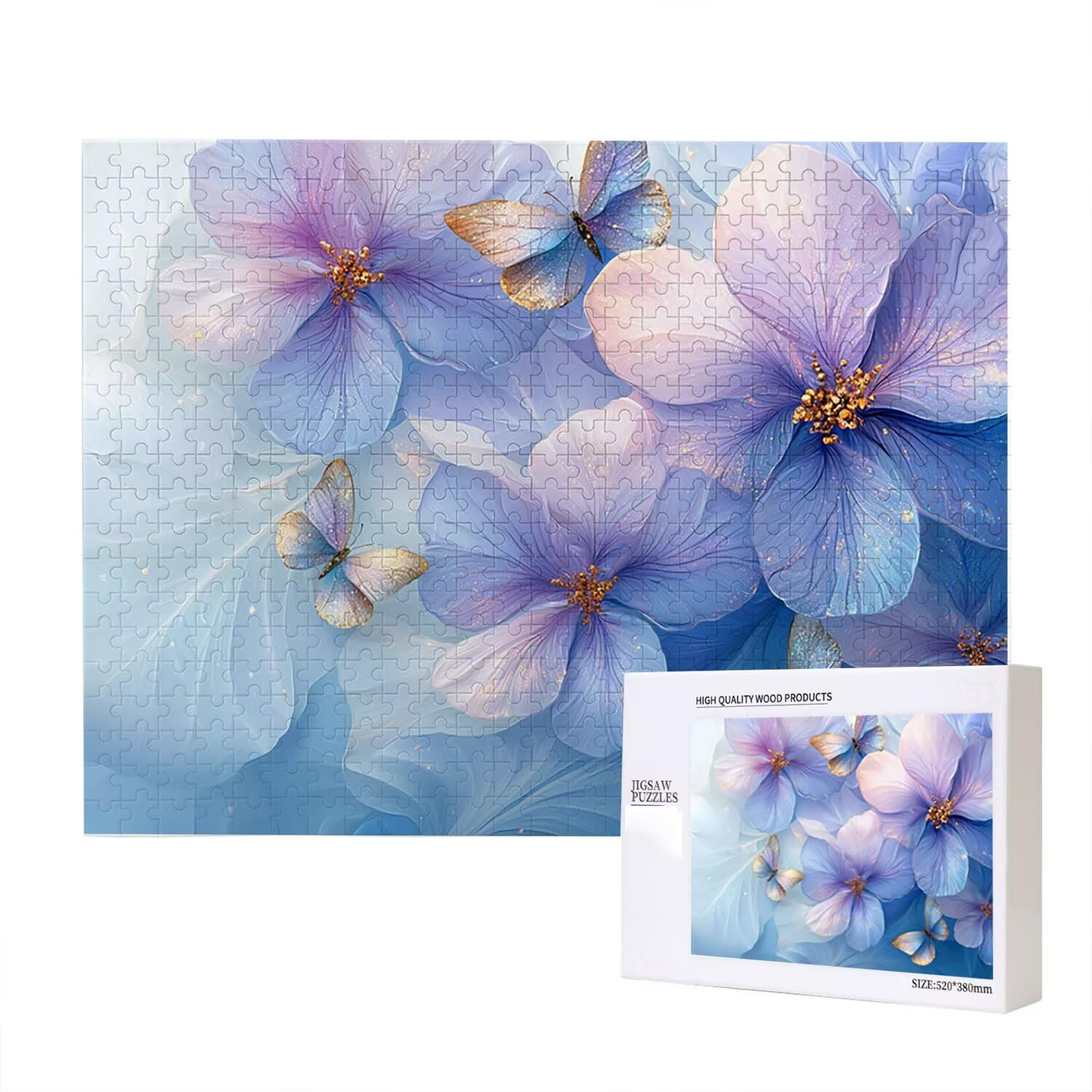 Jigsaw Puzzle, 2000 Pezzi Puzzle Classici, Fiori Puzzle Rilassamento Intelligence, Mpossibile Difficile Puzzle Impegnativo per Adulti Puzzle Gioco Familiare, Regalo per Amore Amico Astratto fr0-1192