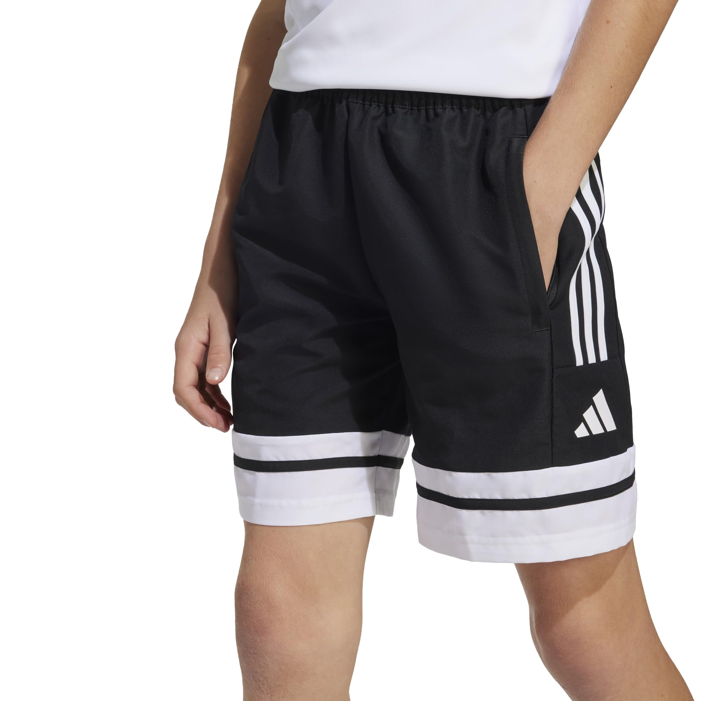 Adidas Unisex - Bambini e Ragazzi SQUADRA25 Downtime Woven Short Kids