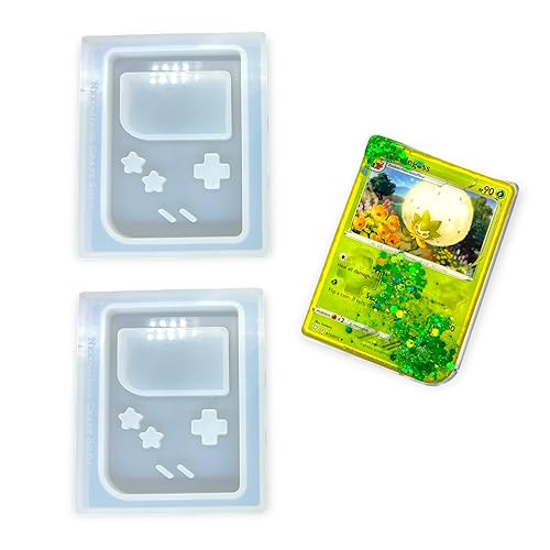 Card Game Console Silicone Mold for Resin Crafting Clear Glossy Shiny