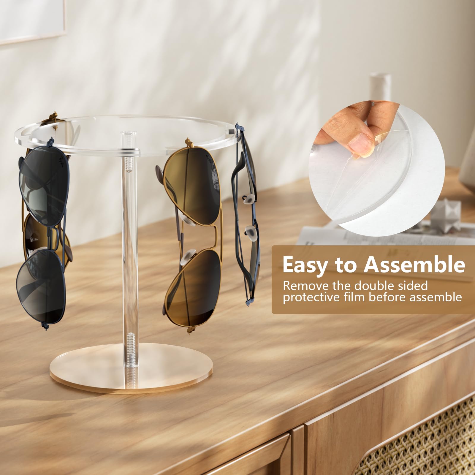 Soporte Para Anteojos Soporte De Acru00edlico Para Gafas De Sol