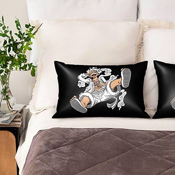 Amazon｜ワンピース 枕カバー まくらカバー モンキー・d・ルフィ ニカ