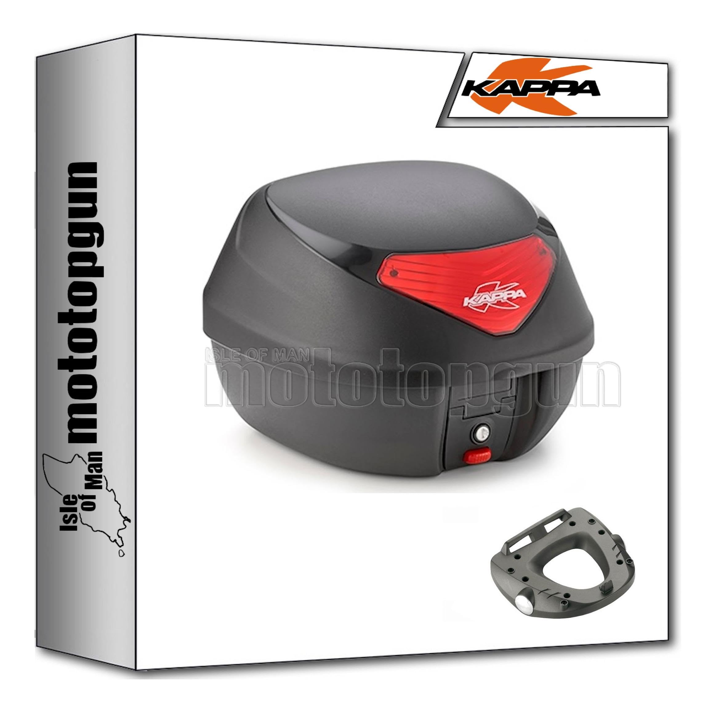 Maleta Kappa K29N SYM Maxsym 400 2021 2022 2023 con kit KR7065 KM5M 3