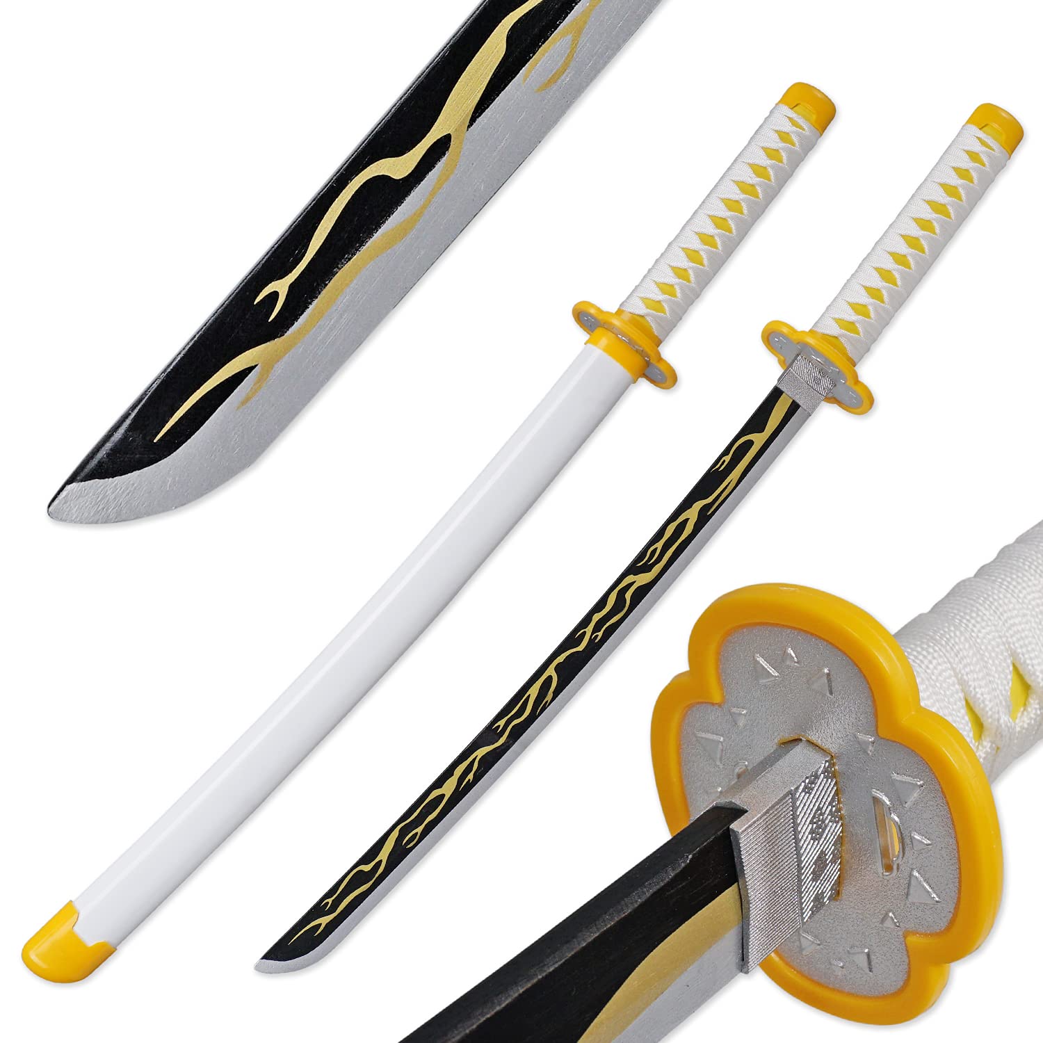 Zisu Bamboo Blade Demon Slayer Katana About 31 5 Inch Overall Hashira 