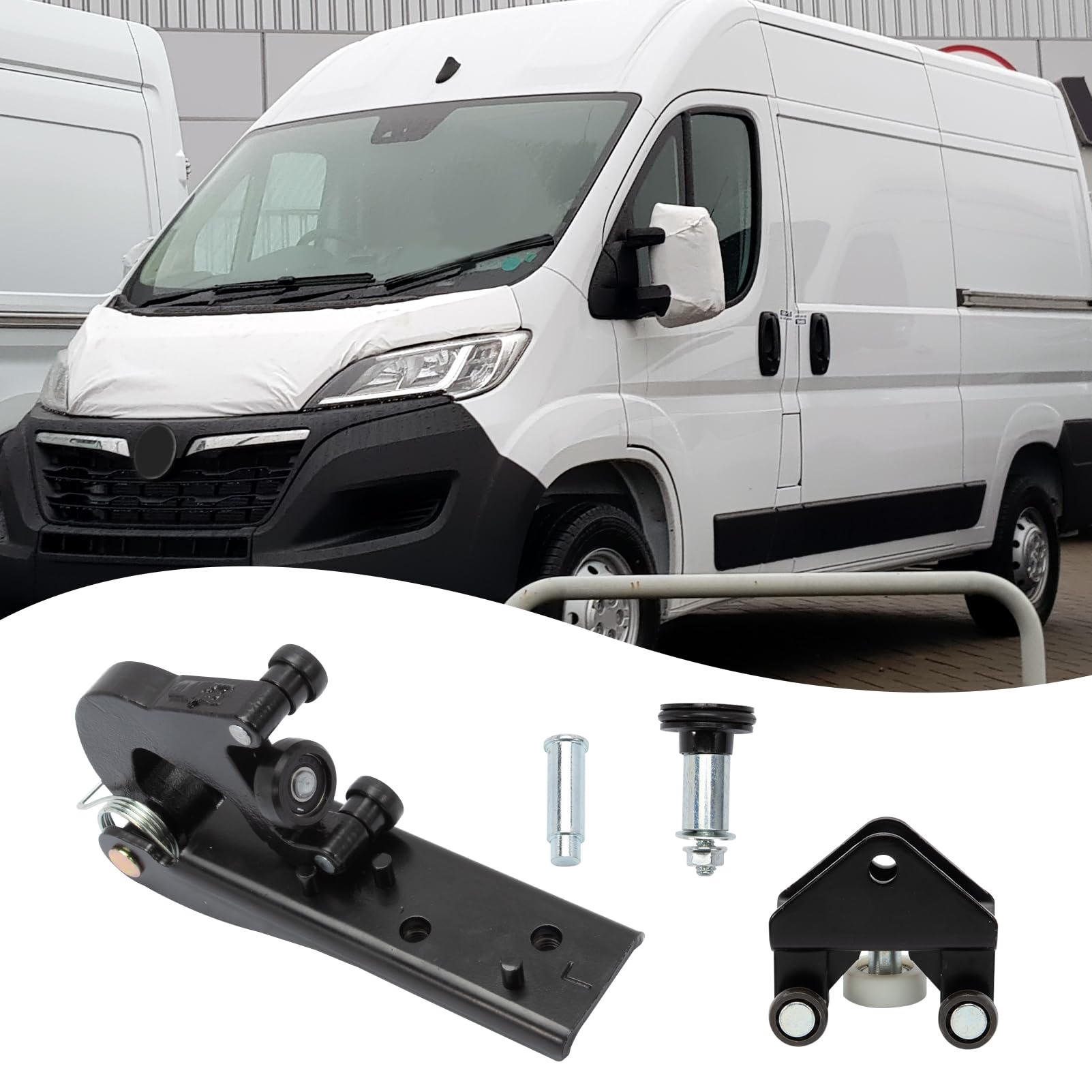 Cerniera guida a rullo per porta scorrevole lato sinistro per NIS-san NV400 Master Mk3 Movano B Mk2 777946809R 745970687R 777653050R