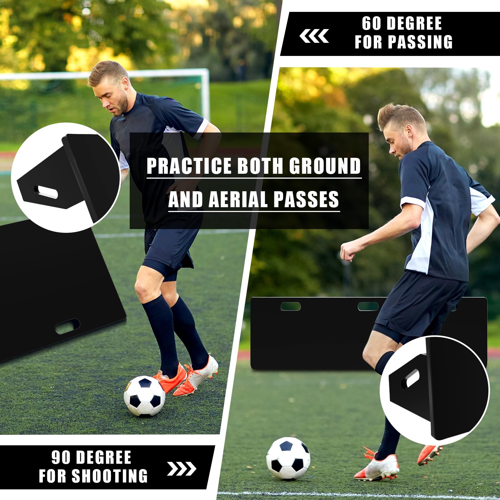 リバウンダー　サッカー Amazon | Deekin サッカーリバウンダー 2つの角度 折りたたみ式