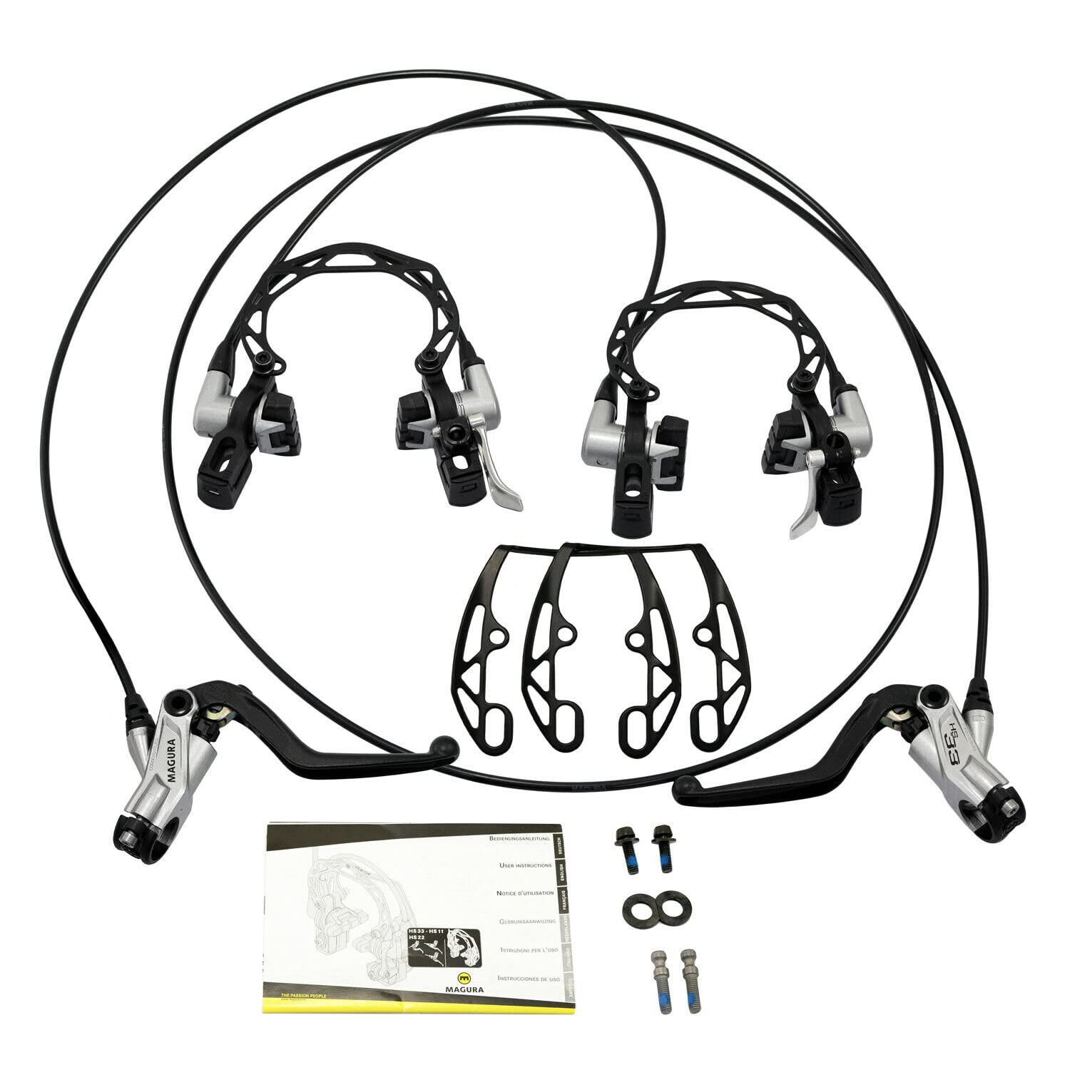 Amazon | Magura HS33 R Hydraulic Rim Brakes 4-Finger Lever Brake