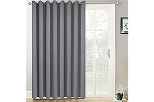 YAKAMOK 100x84-Inch Blackout Curtains: Your Gateway to Total Darkness and Elegance