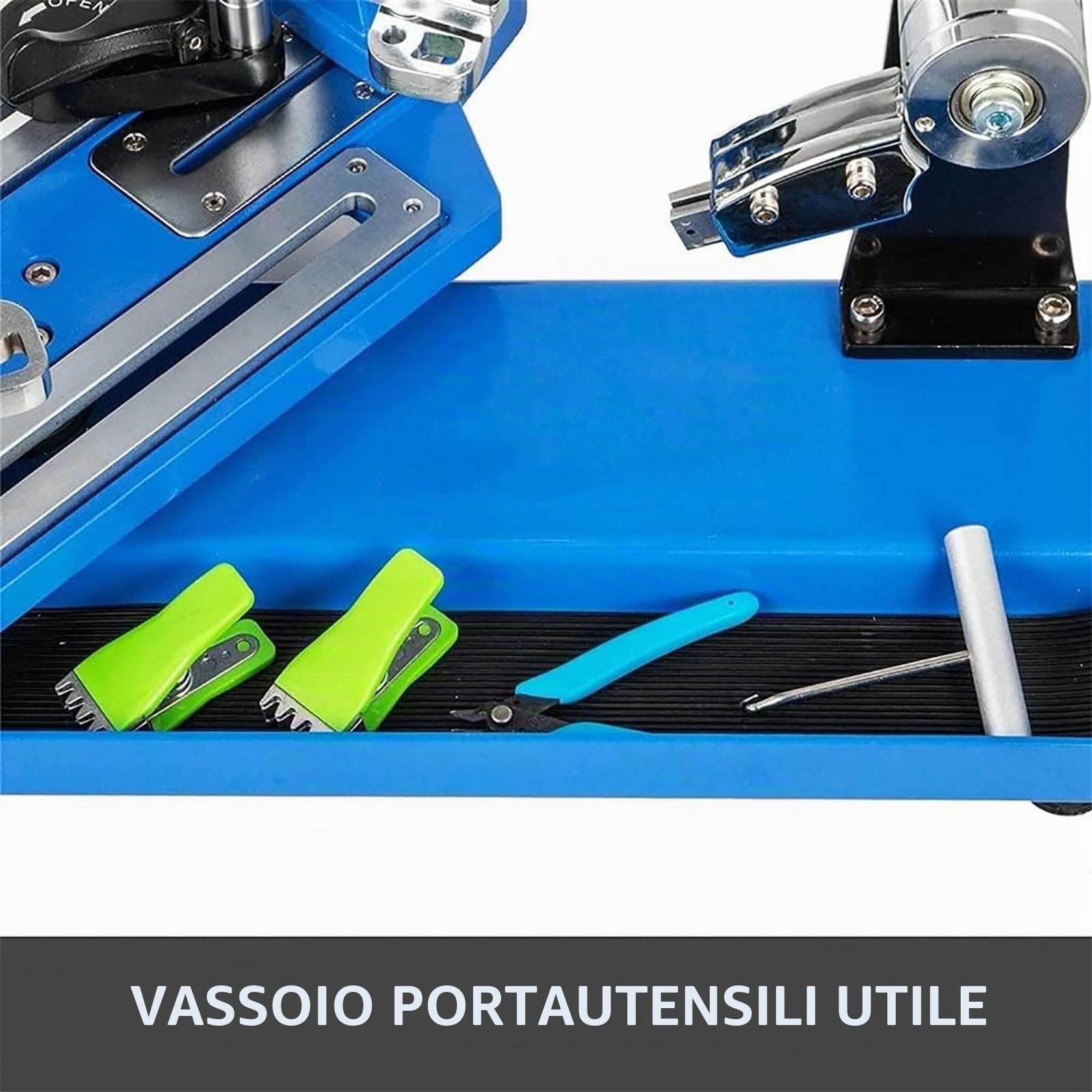 Macchina Per Incordare Le Racchette Da Tennis, Macchina Per Incordare Le Racchette Da Tavolo Con Utensili E Accessori - Incordatrice Per Racchette Da Tennis, Squash E Badminton, Fissa A 6 Punti